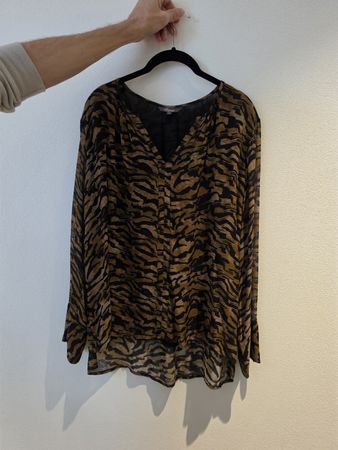 Princess Goes Hollywood Bluse braun schwarz Grösse 44