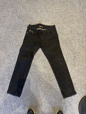 Bering Motorrad Jeans, Herren, Schwarz, Gr. 4XL, Top Zustand
