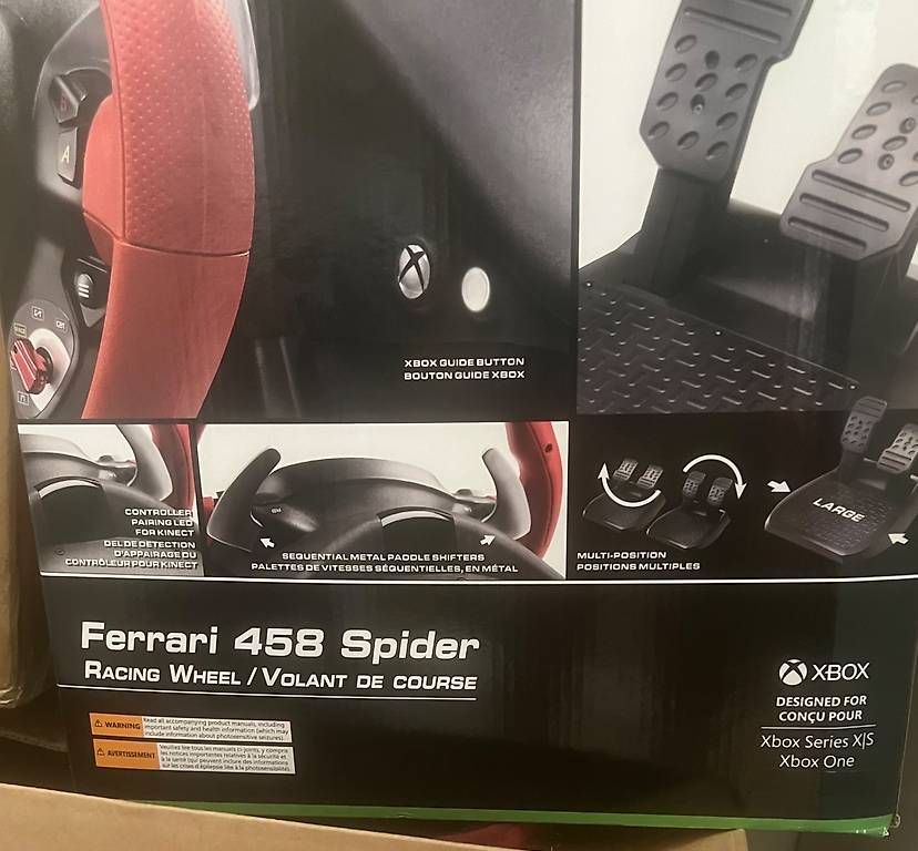 Consoles: Xbox Lenkrad Ferarri – Neuf avec emballage d'origine à Thörishaus par zul_b52z 1