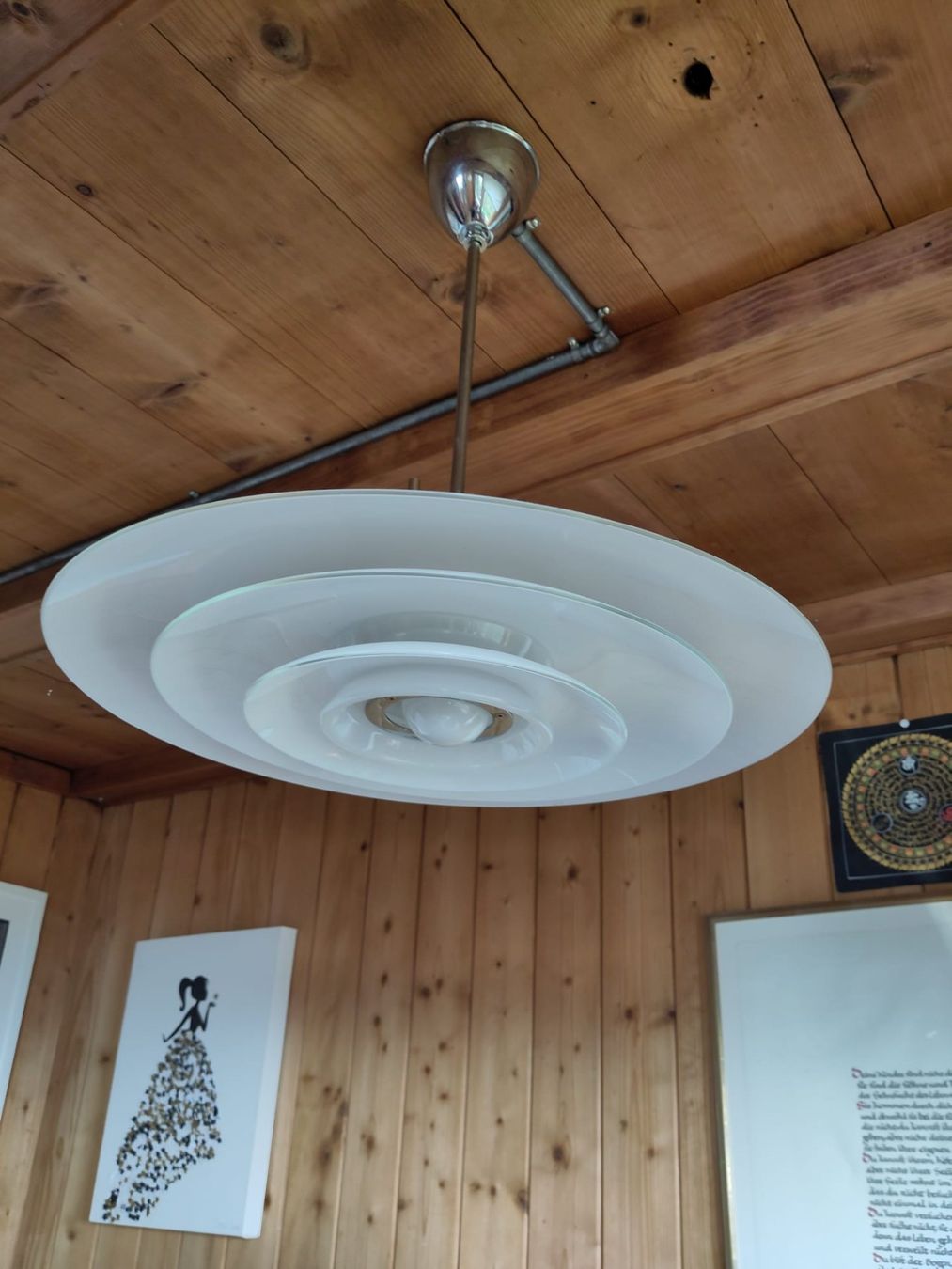 Lampadari & plafoniere: Designklassiker, Muranoglasleuchte – Usato da Rebstein venduto da Benian