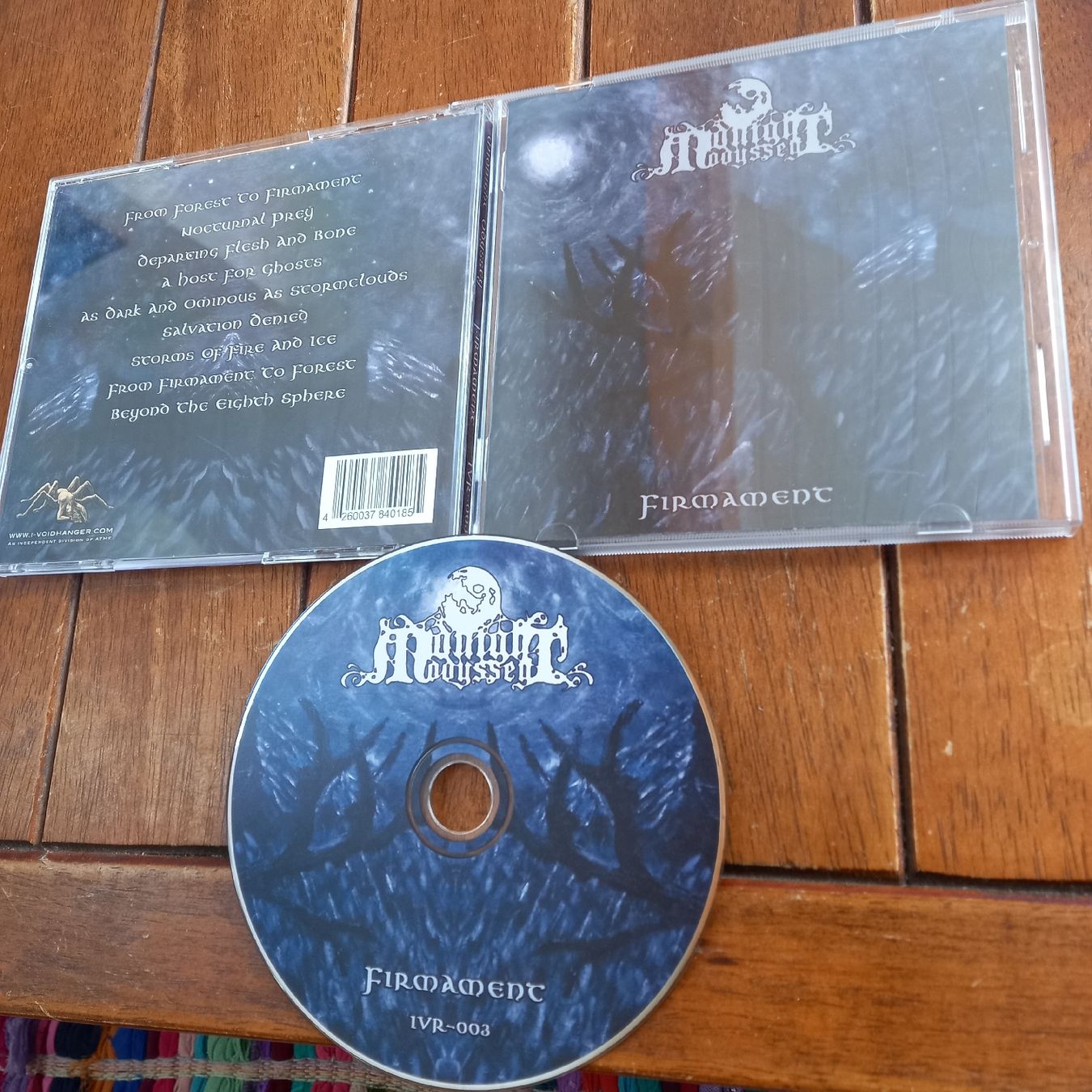 CD: midnight Odyssey- firmament  – Usato da St-Cergue venduto da VeganWarrior