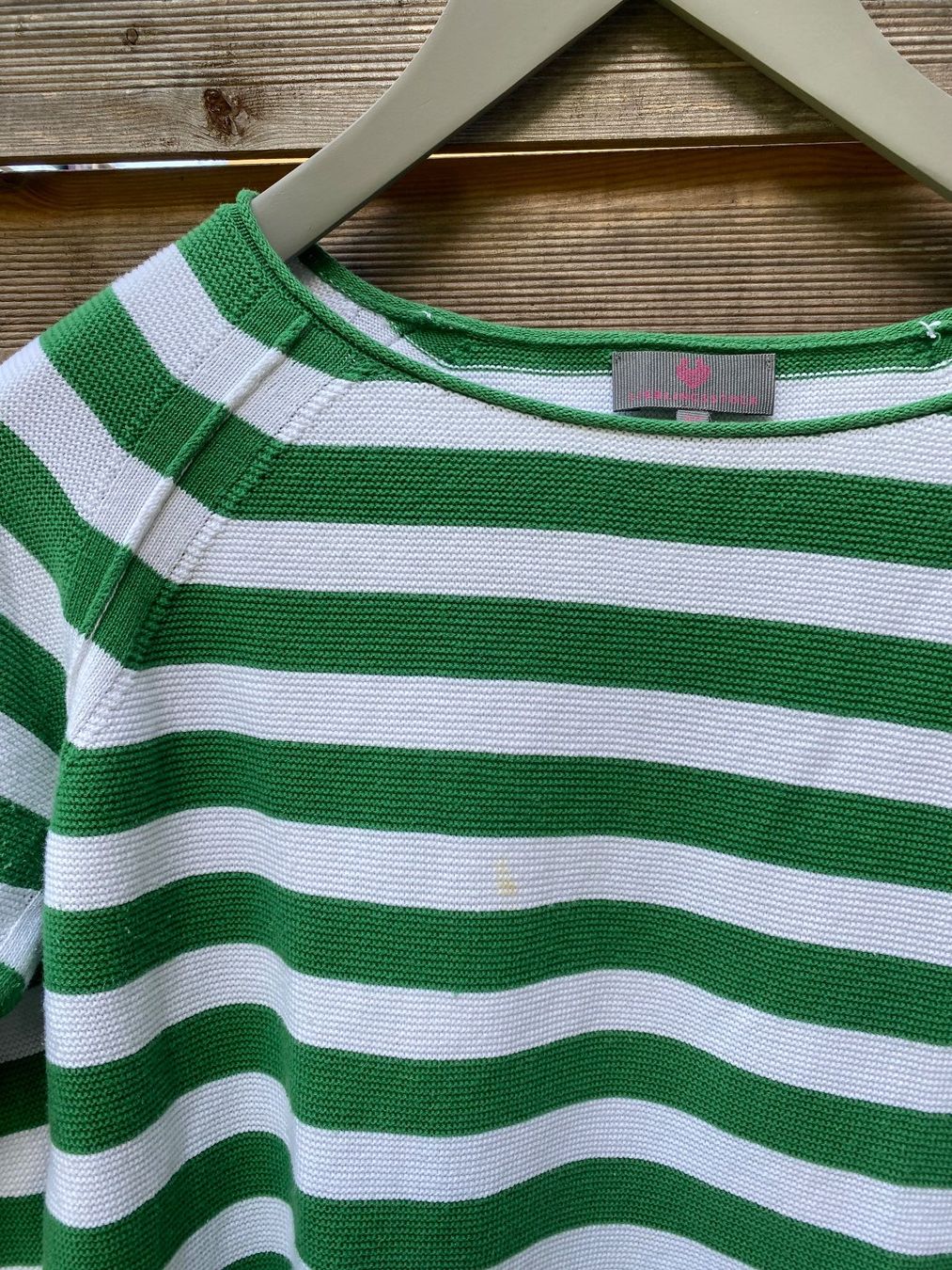 Lieblingsstück Maglioni & Felpe: Pullover Lieblingsstück, grün-weiss, Grösse 40 – Usato da Spiegel b. Bern venduto da corn2009 1