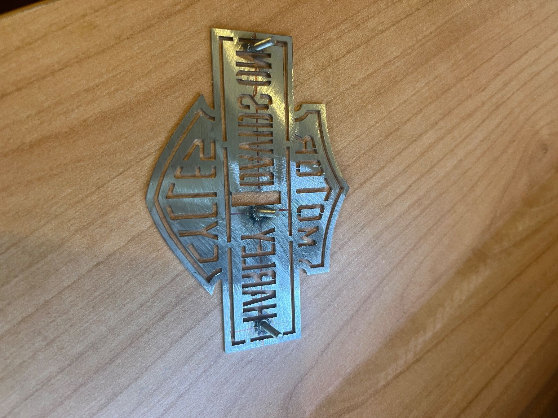Harley-Davidson Tutti i ricambio per moto: Harley-Davidson Logo Chromnickelstahl – Nuovo (secondo la descrizione) da Oberkirch LU venduto da oiluig 5