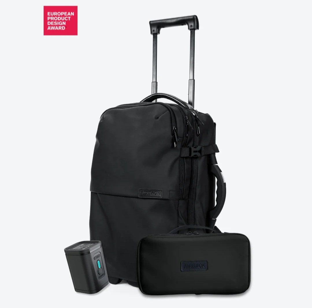 Zaini: Airback MAX- Backpack with vacuum system, USB charger, wheel – Nuovo e nell'imballaggio originale da Zetzwil venduto da mel_7yvx