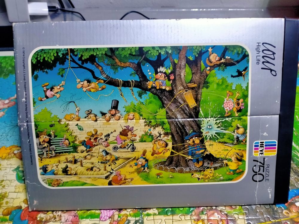 Rare LOUP 1974 High Life Puzzle Nr. 8518 (Gebraucht) in Küssnacht am ...