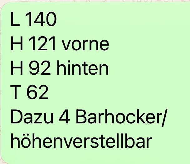 Ladenausstattungen & Messebau: Bartheke Holz / Metall – Gebraucht aus Sachseln von Liseli26 2