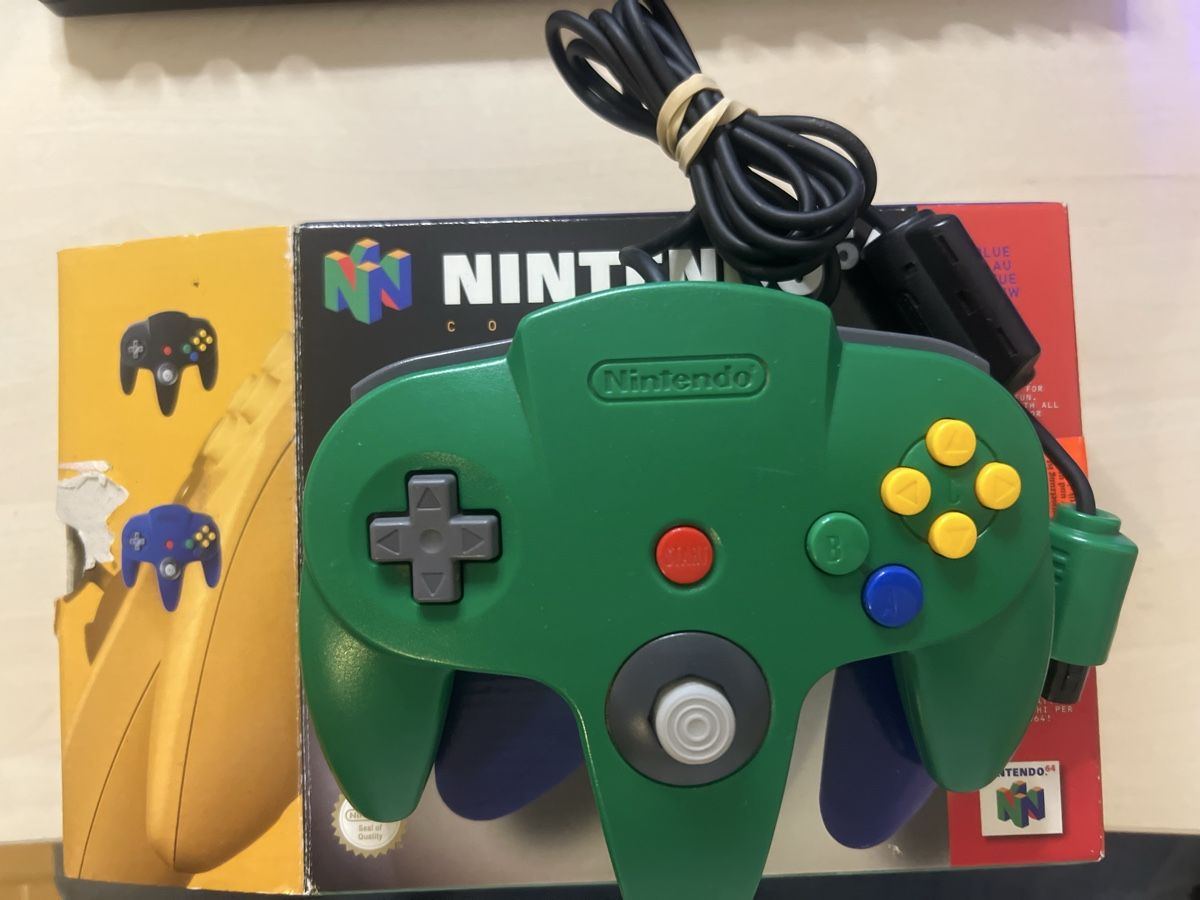 Nintendo Controller: Nintendo 64 N64 Controller Jungle Green – Usato da Flawil venduto da Niklas2005 1