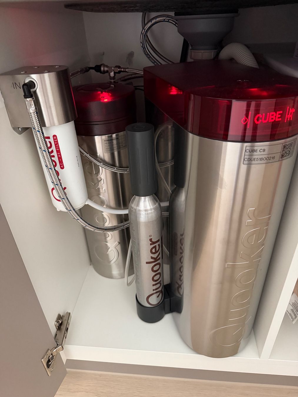Quooker Rubinetteria: Quooker Flex Round inkl. Pro 3, Cube und Filter – Usato da Baden venduto da Marli89 3