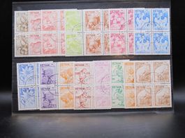Vietnam 1984 Tiere und Pflanzen 4er BL gest.