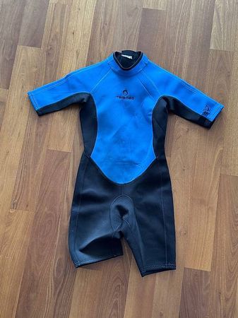 Neopren Surfanzug Shorty für Kinder Grösse 152/158