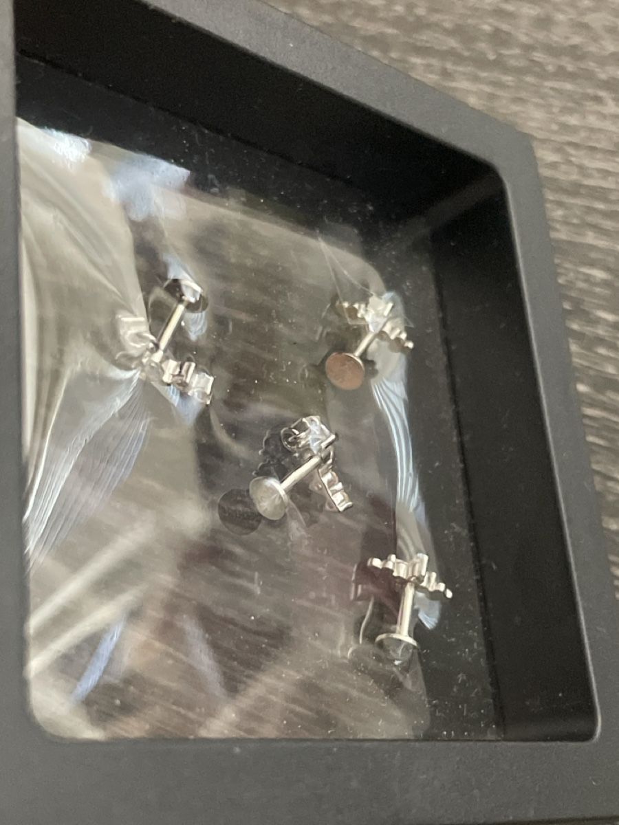 Bijoux piercing: 4 Piercing Stecker mit Steinen – Neuf avec emballage d'origine à Glattpark (Opfikon) par Rusalkaa 4
