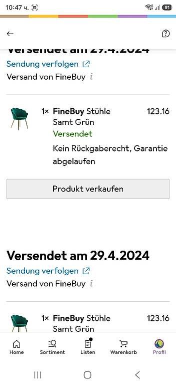 Set de table et chaises: Esstisch und Stühle  – D'occasion à Birrwil par pet_r5fz 2