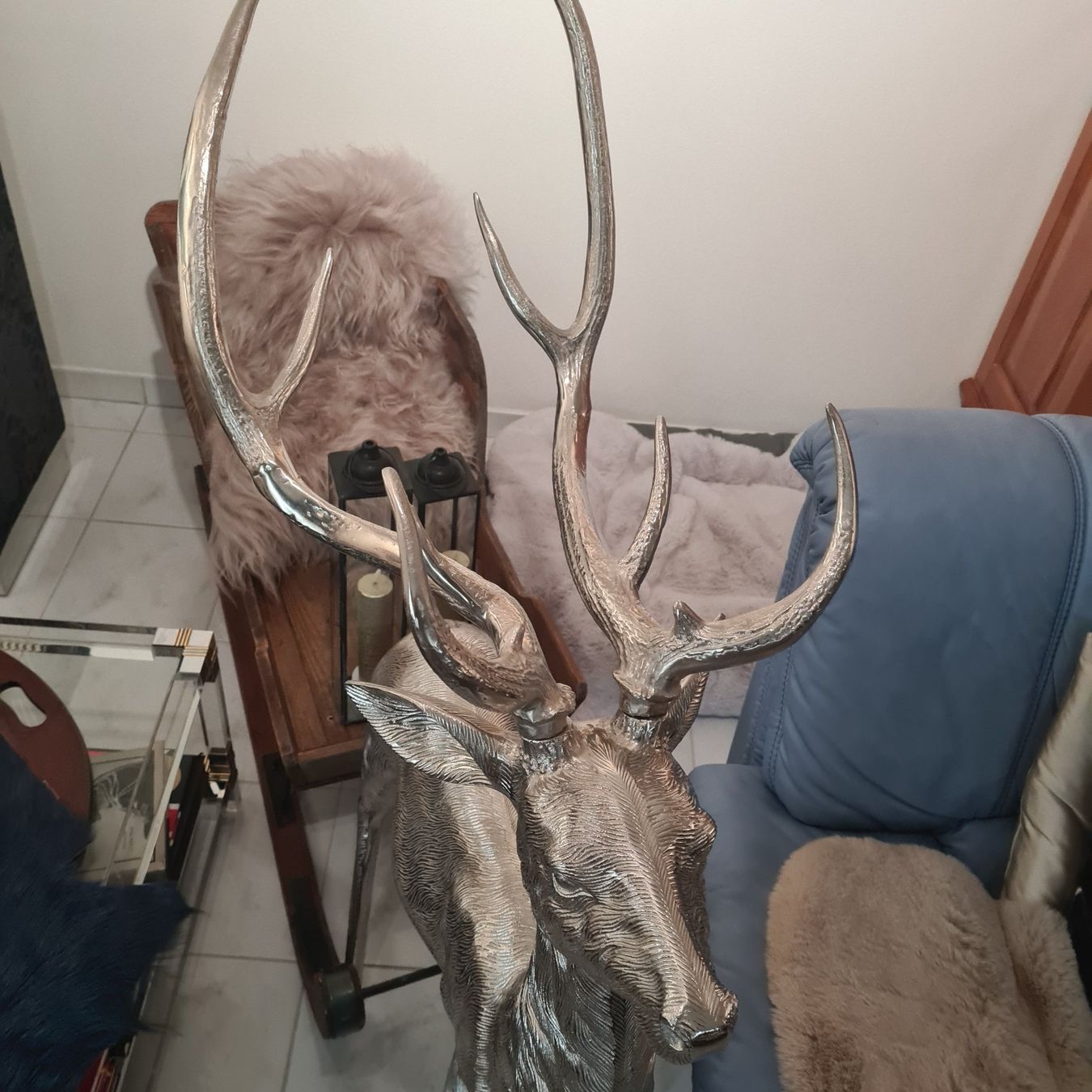 Sculture & Statue: Hirsch Alu Massiv – Nuovo (secondo la descrizione) da Dussnang venduto da Mak13 1