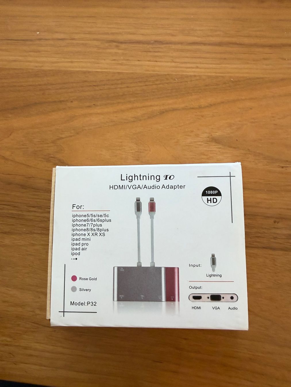 Laufwerke & Adapter: Lightning Adapter auf HDMI / VGA / Audio – Gebraucht aus Schneisingen von Tomthedragon
