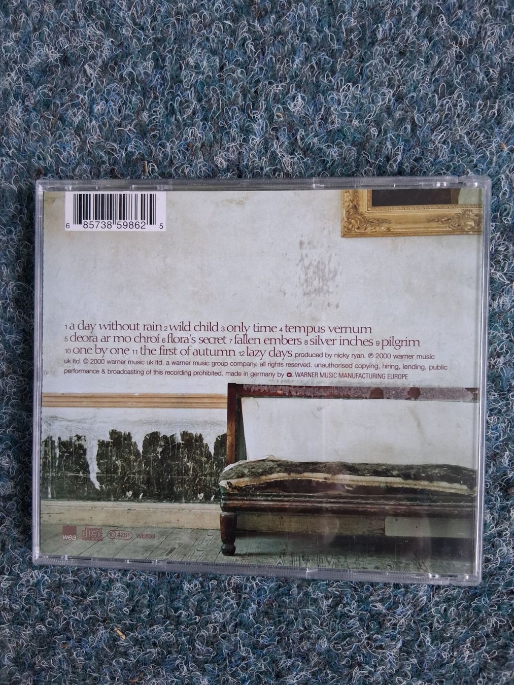 CDs: ENYA      A DAY WITHOUT RAIN      CD – D'occasion à Wetzikon ZH par Ramones01 1