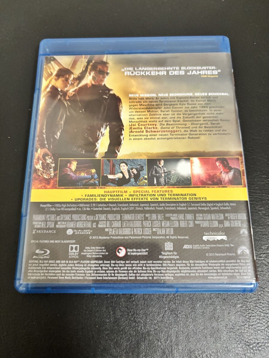 Tous les DVDs: Terminator Genisys Blu-ray  – D'occasion à Luzern par Armastra 1