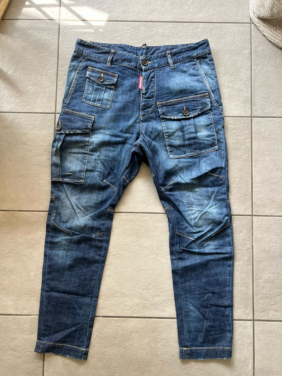 Dsquared2 Jeans: Dsquared2 Cargo jeans uomo 48 – Usato da Mendrisio venduto da fly_9wzx