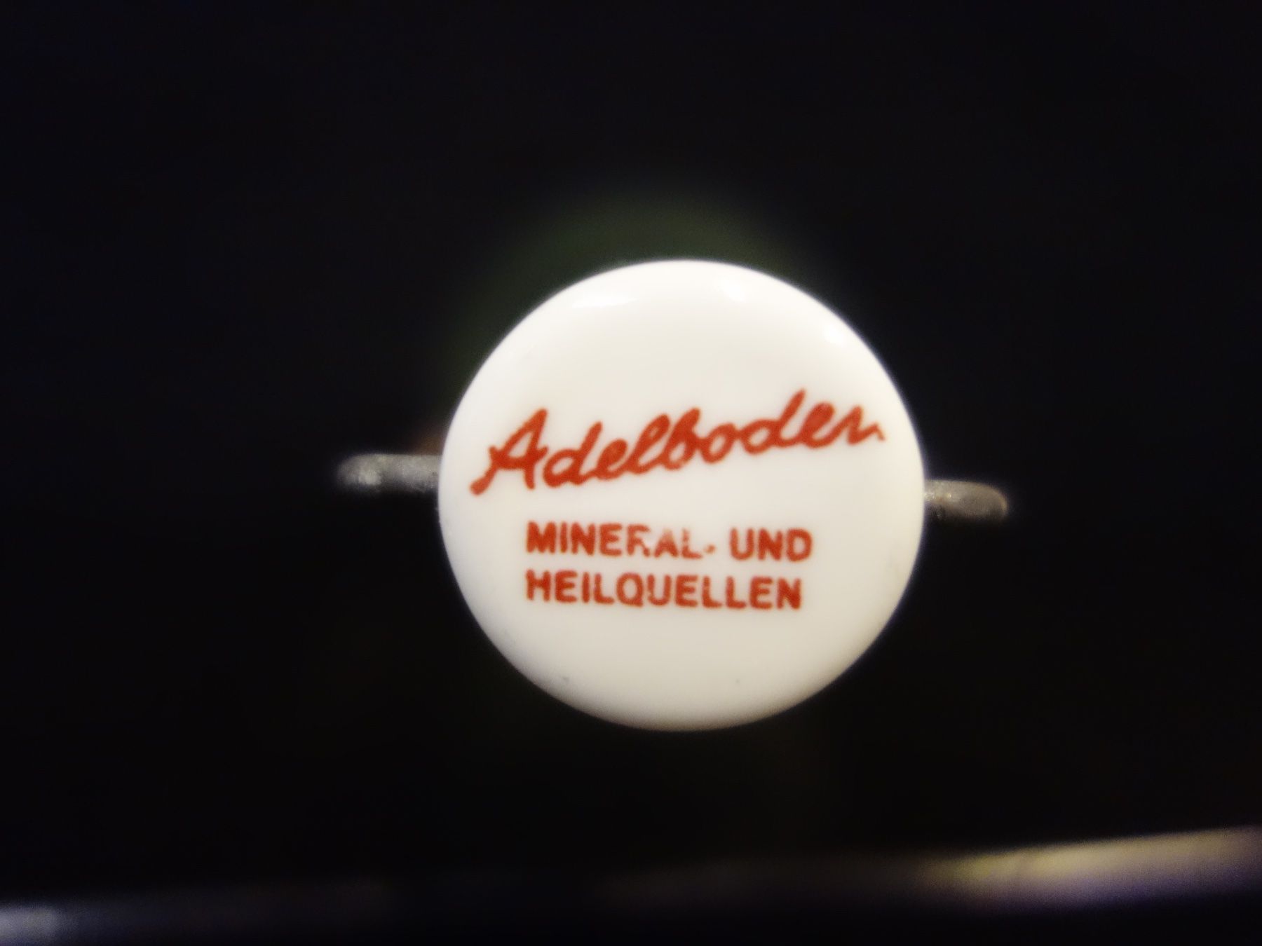 Bicchieri, Caraffe & Bottiglie: alte Flasche ADELBODNER GRAPEFRUIT FIN 1965 – Usato da Kerzers venduto da Flaschenposten 8