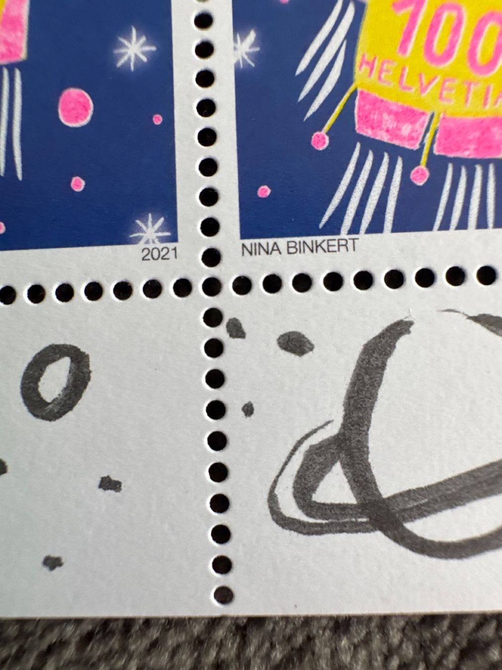 Tous les timbres: MARKEN 2021, KLEINBOGEN RAKETE/STERNE, POSTFRISCH – Neuf (Voir description) à Genève par k1164 2