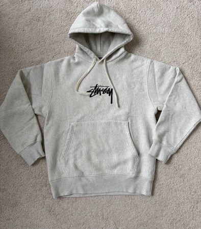Stussy Kapuzenpullover grau Grösse S, sehr guter Zustand