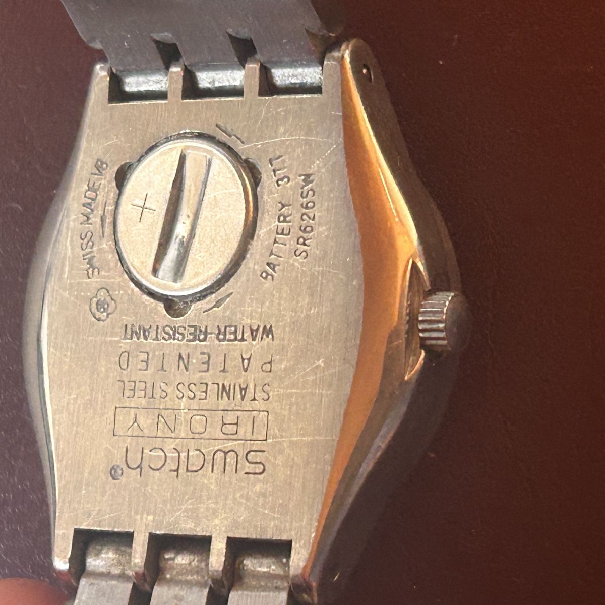 Swatch Orologi: Swatch Irony , Edelstahl, damen – Usato da Basel venduto da bellespirit 3