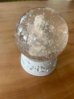 Schneekugel Engel weiss neuwertig