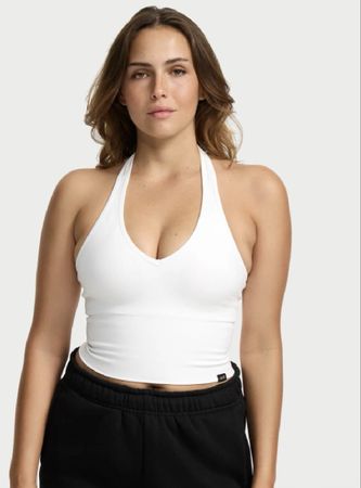 Basic Seamless Neckholder Top von Oace