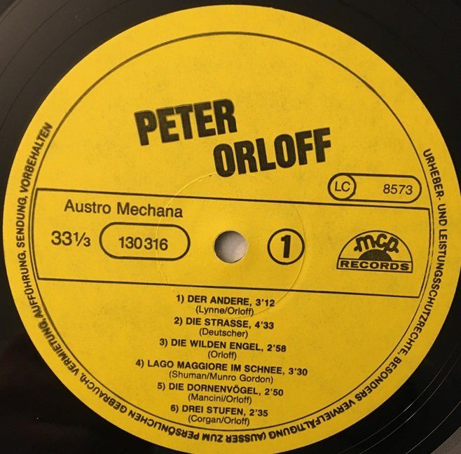 Dischi in vinile: Peter Orloff - Peter Orloff (LP) – Usato da Grüningen venduto da azulmarron 2