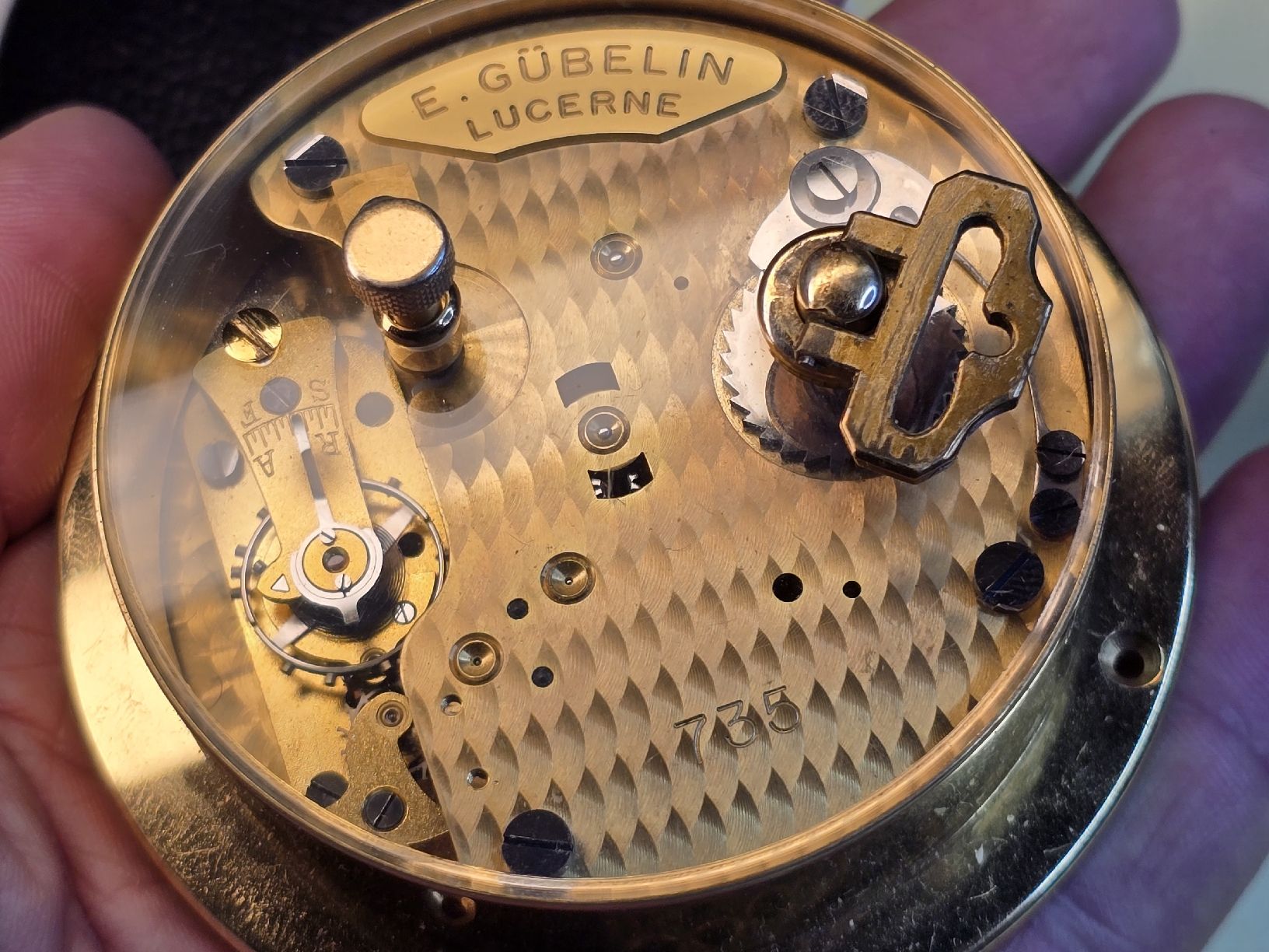 Gübelin Orologi da terra & Orologi da parete: pendule E. Gübelin Lucerne - Pièce rare! – Usato da Grand-Lancy venduto da Montre-Swiss 6