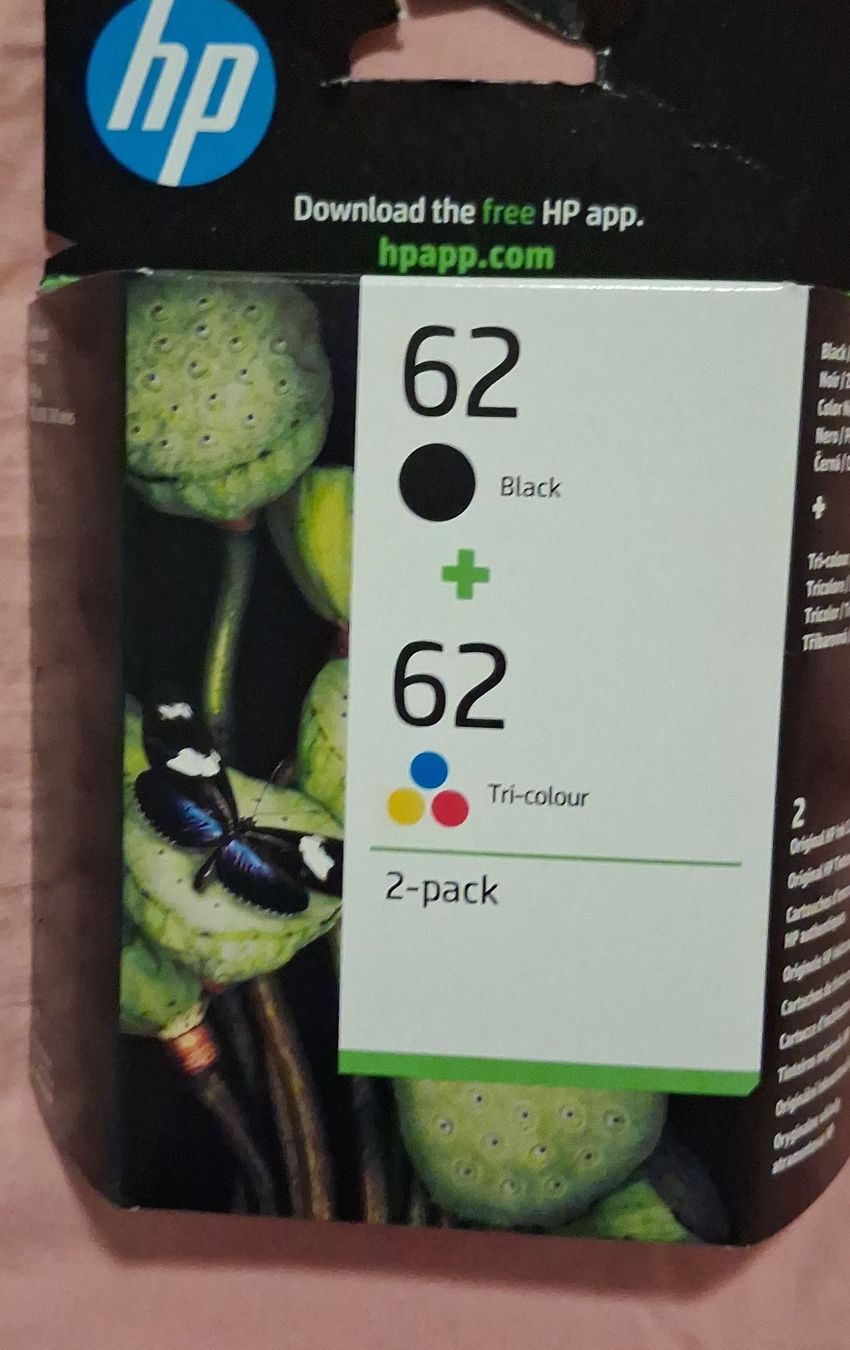 Druckerpatronen & Toner: HP 62 Black + Tri-colour 2-pack cartucce – Neu und originalverpackt aus Jona von MirkoAltad
