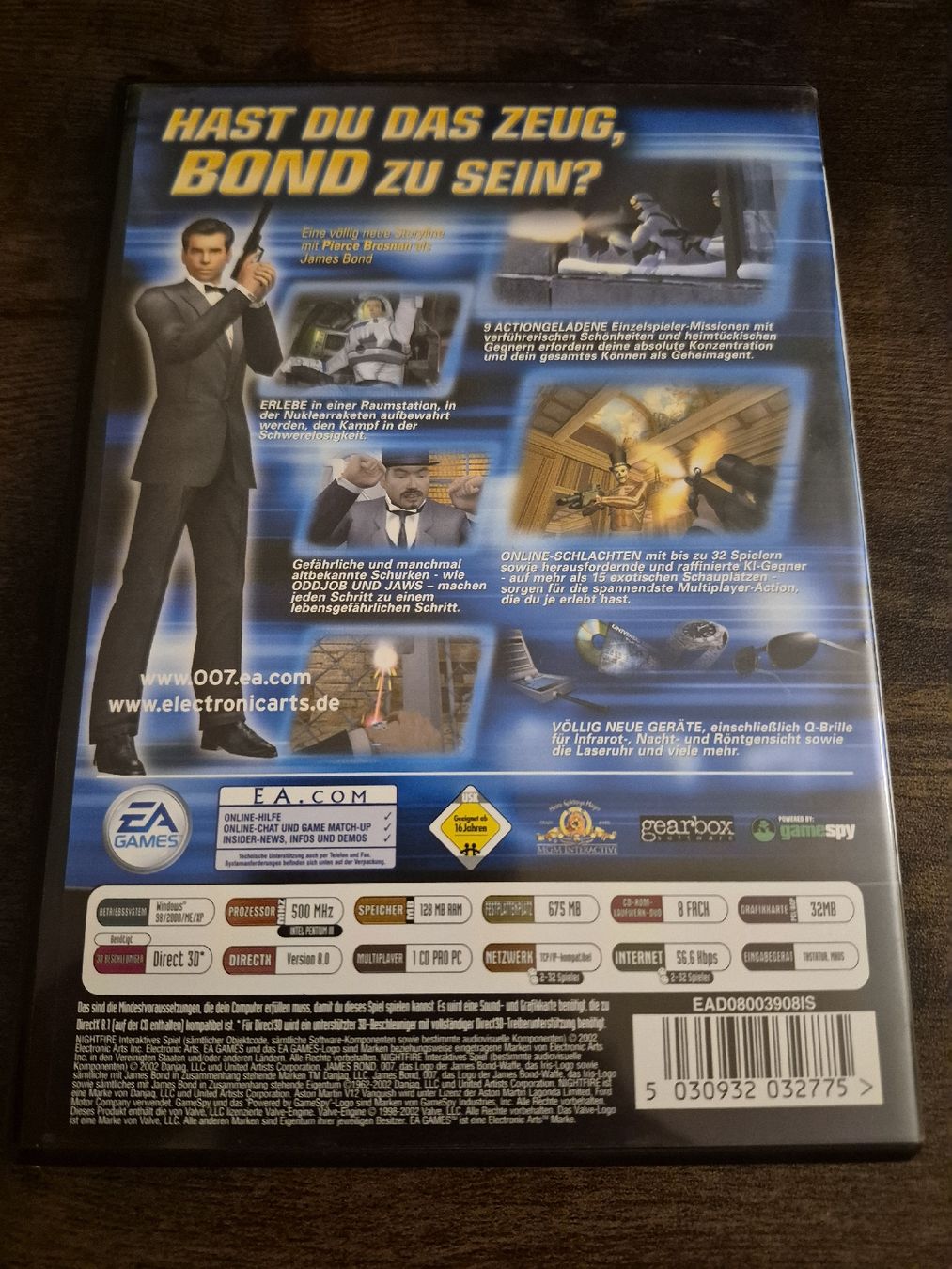 Spiele: James Bond nightfire Pc Version Deutsch 1 A Zustand – Neu (gemäss Beschreibung) aus Dielsdorf von BARDARRU 1