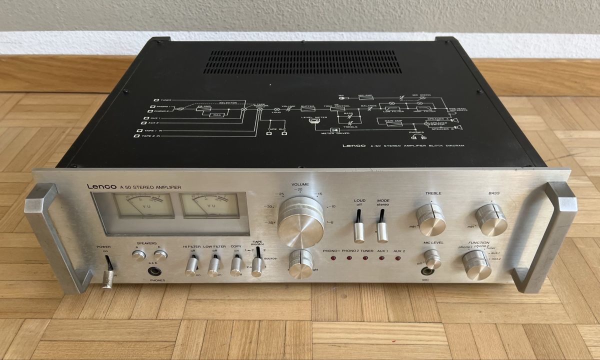 Lenco Verstärker: Lenco A 50 Stereo Amplifier – Gebraucht aus Zürich von juergarno 6