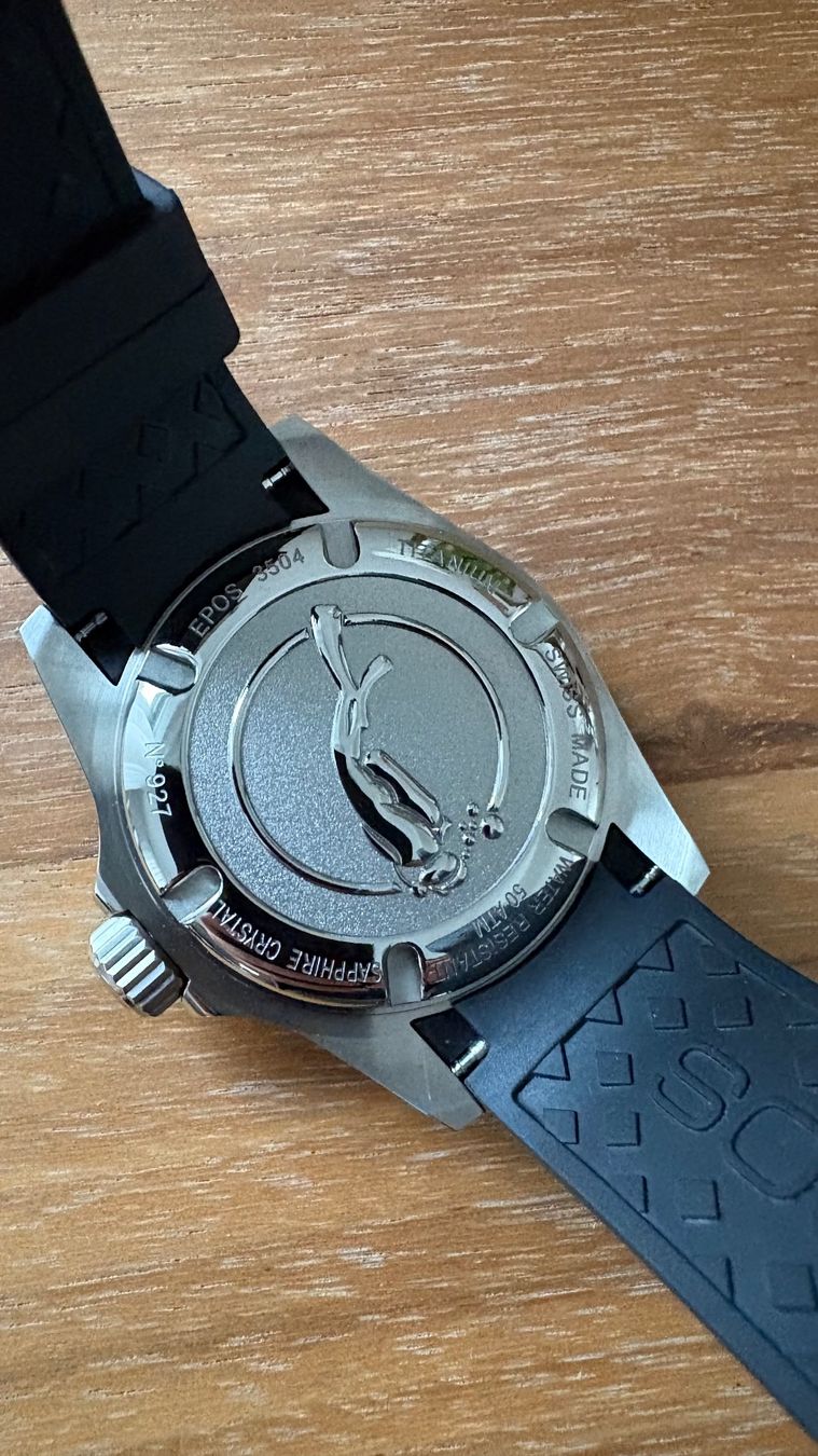 Epos Orologi: Epos Sport 3504 Diver Titanium Automatic – Nuovo (secondo la descrizione) da Gretzenbach venduto da Kaan0 5