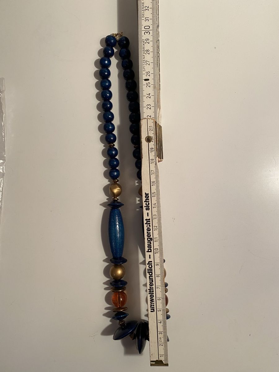 Catenine: Spezielle Kette, Blauton, Accessoire! – Nuovo (secondo la descrizione) da Flawil venduto da sonnengeist 3