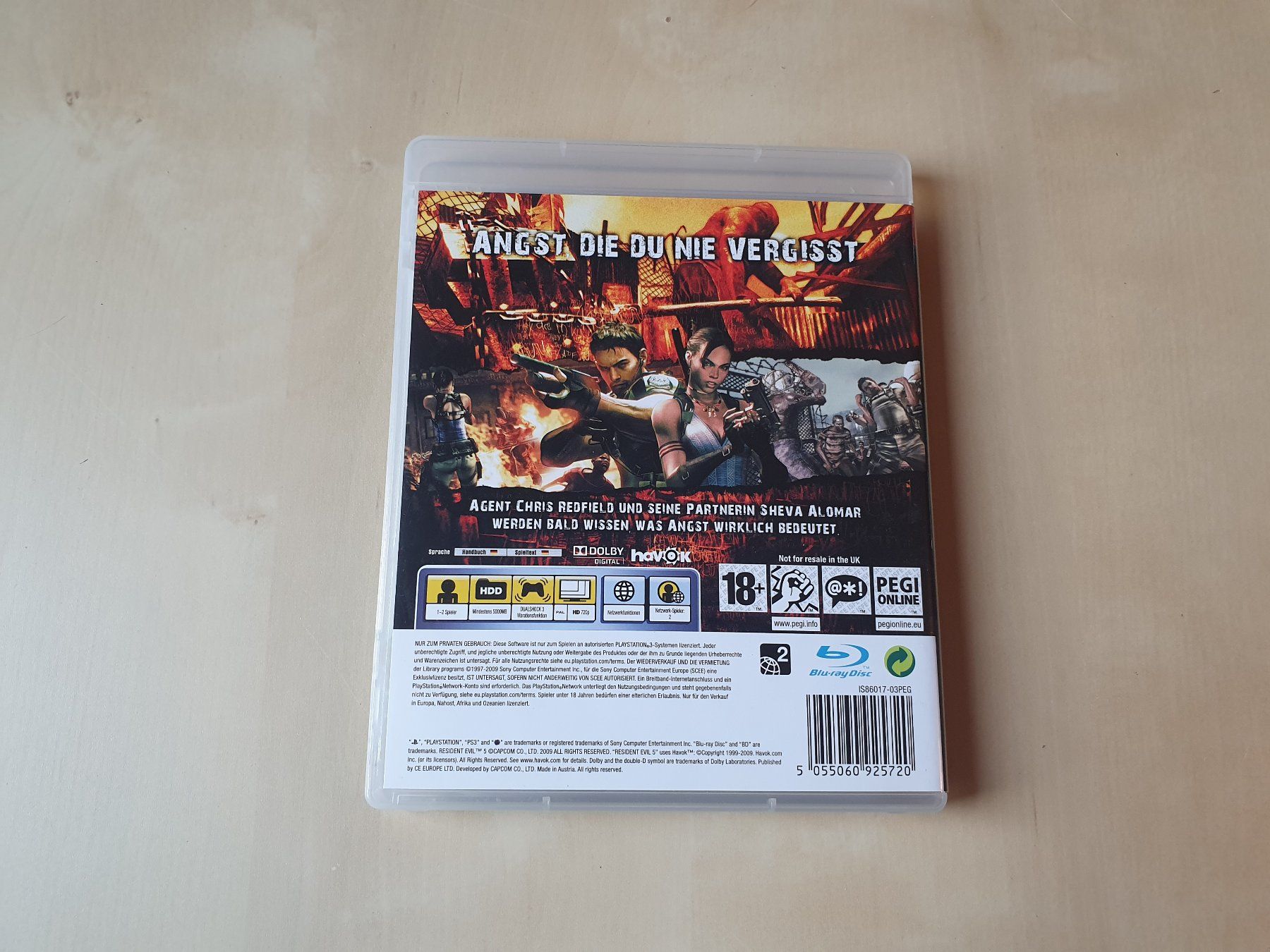 Sony Jeux: Resident Evil 5 – D'occasion à Stansstad par collectorsshop 1