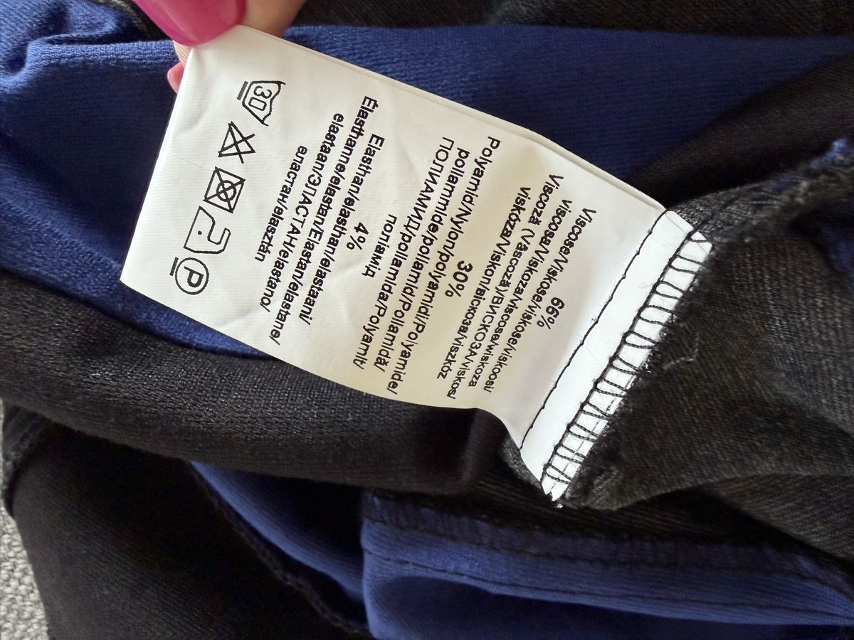 Vestiti: Kleid 34 blau/grau/schwarz – Usato da Kloten venduto da QKL9R 4