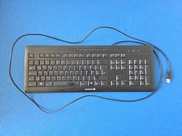 QUERTZ Tastatur Deutschland Cherry (Kabelgebunden)
