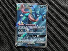 Pokemon Greninja GX Fullart Forbidden Lights Near Mint