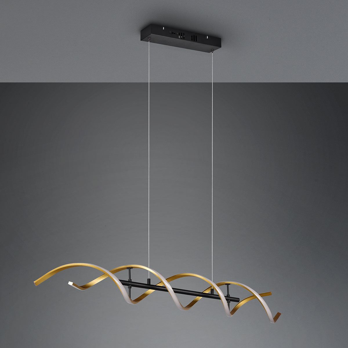 Kronleuchter & Deckenlampen: LED Pendelleuchte, Dimmbar, Gold – Neu (gemäss Beschreibung) aus Kreuzlingen von Smart-Light 2