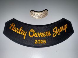 HARLEY DAVIDSON Pin & Patch HOG Set 2026 - NEU & OVP