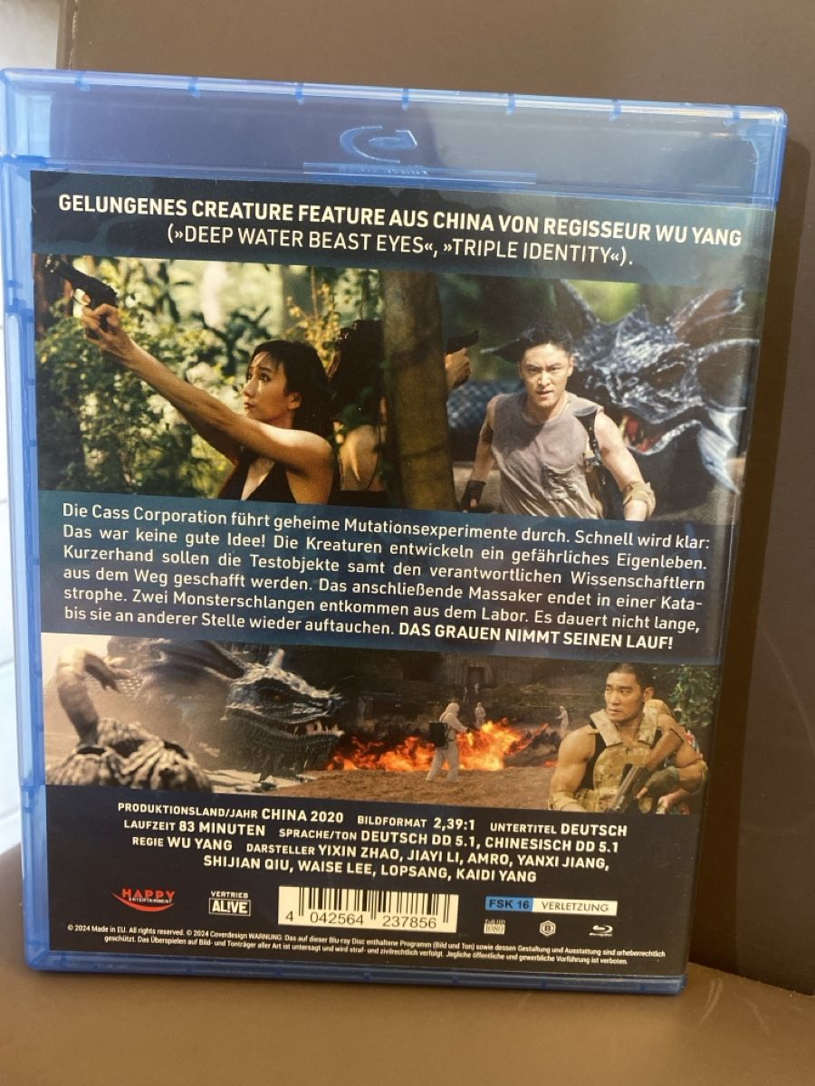 Tutti i DVDs: Deep Sea Mutant Snake – Usato da Burg AG venduto da Lobo016 1