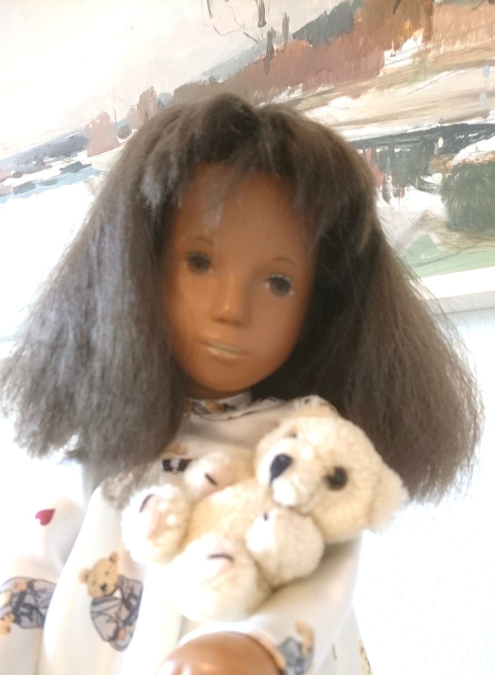 Sasha Morgenthaler Puppen: bezauberndes brunettes Sasha Mädchen – Gebraucht aus Schüpfen von ardiphne
