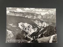 AK GR Die Rheinschlucht zwischen Valendas und Versam