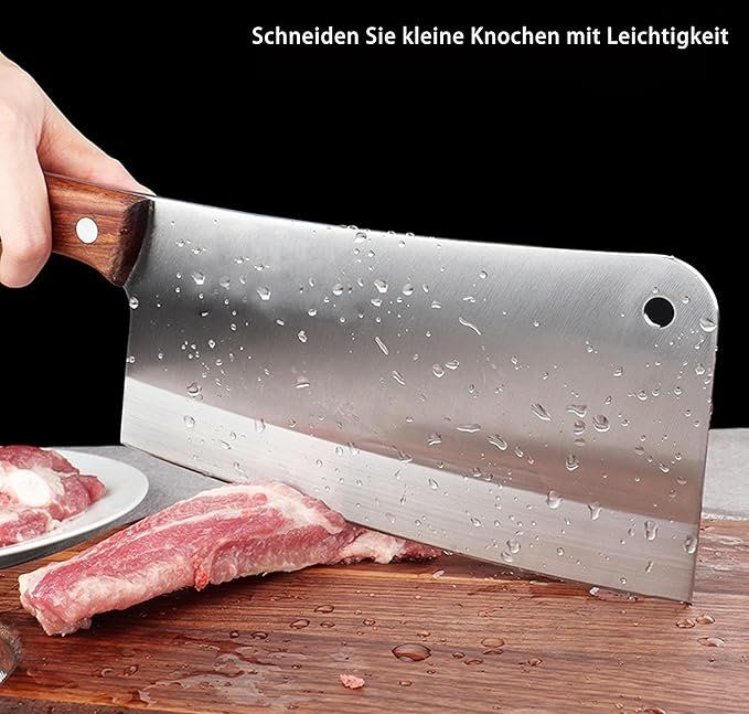 Coltelli da cucina: Hackmesser 18cm, Fleichmesser Extrem Scharf – Nuovo e nell'imballaggio originale da Oberentfelden venduto da abz_l7vm 4