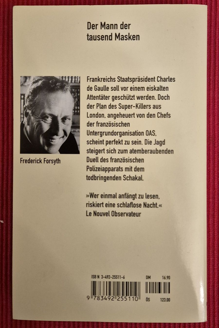 Libri: Frederick Forsyth / Der Schakal / Das vierte Protokoll – Usato da Chur venduto da dluli 4