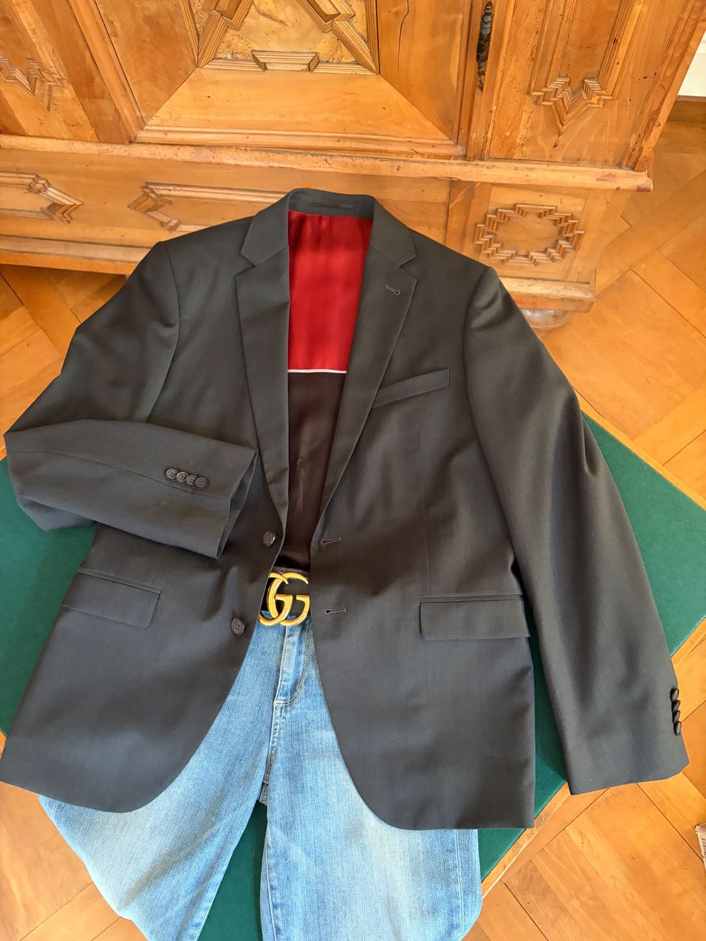 Vestes: INTERVIEW SARAR  Blazer  Stoff  Super 120's Schurwolle Gr.48 – Neuf (Voir description) à Interlaken par Bona55 2