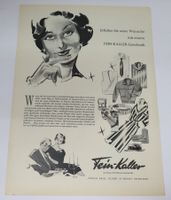 Alte Werbung Fein-Kaller, Heidsieck-Monopole