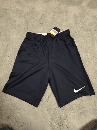 Nike Dri-FIT Fussball Short, Gr. S - Neu Dunkelblau.