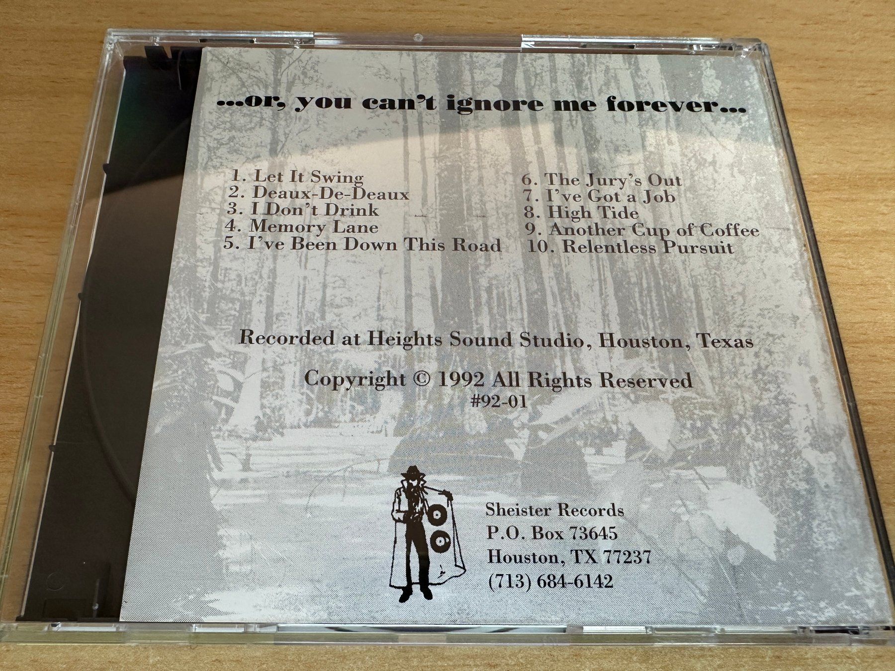 CD: Will LeBlanc - Relentless Pursuit – Usato da Rikon im Tösstal venduto da Alpenmutz 1
