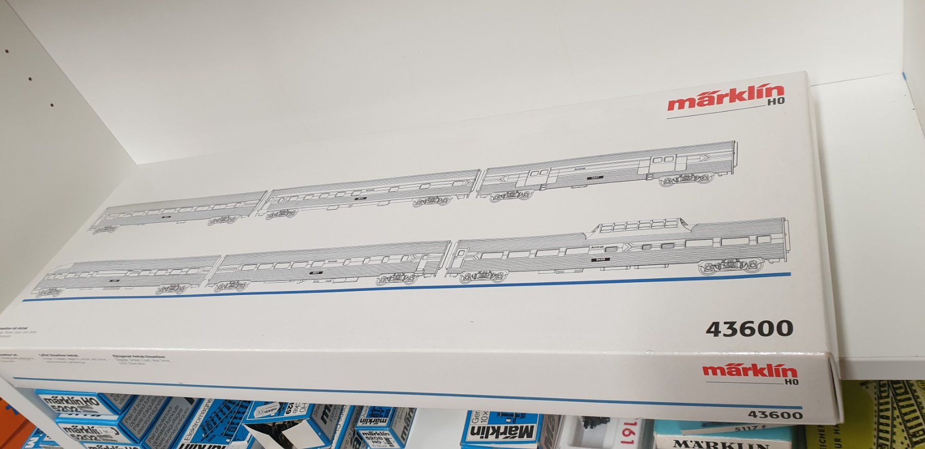 Märklin US Streamliner Set Amtrak H0/AC 43600 (Neu (gemäss Beschreibung ...